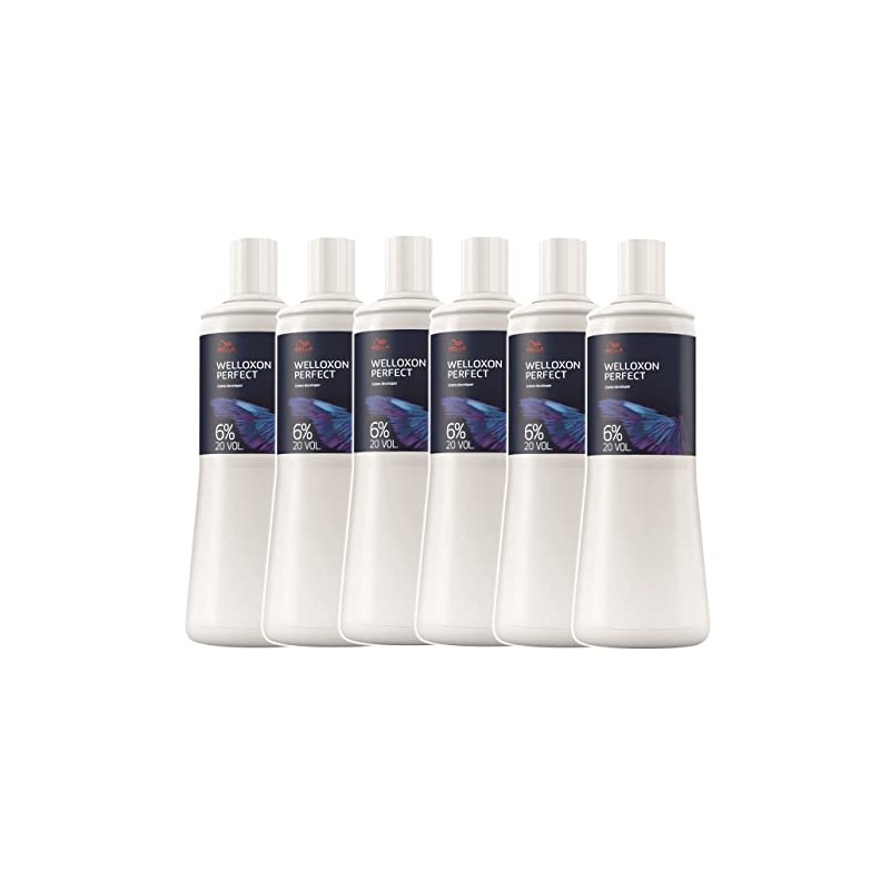 Wella Professionals Welloxon Perfect 6% 1000 ml Pack of 6