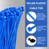 GTSE 100 Pack of Blue Cable Ties, 200mm x 2.5mm