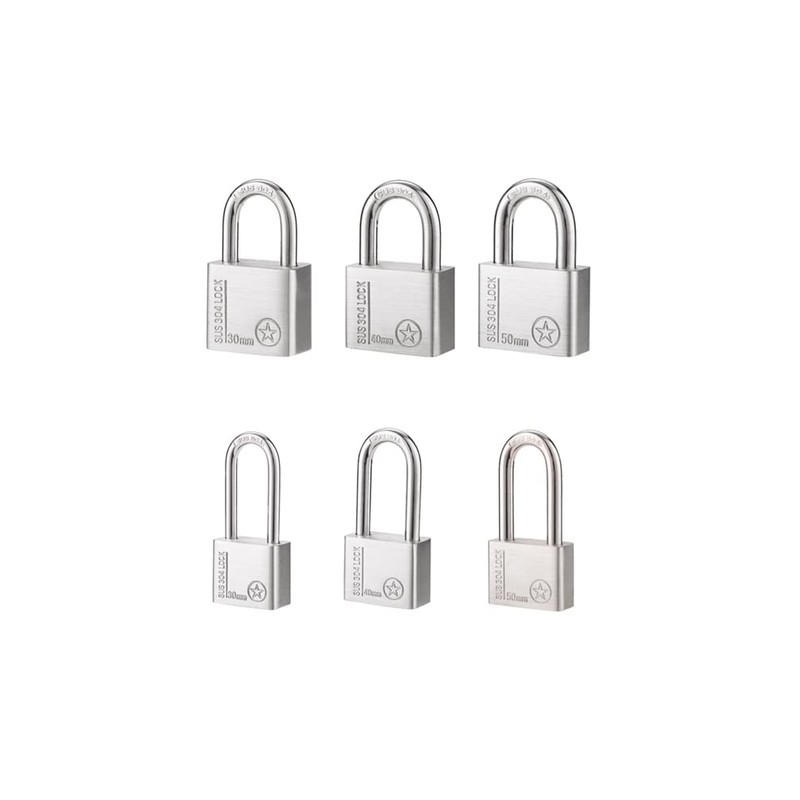 Waterproof Padlock Outdoor Weatherproof Padlock with Keys External Padlock Heavy