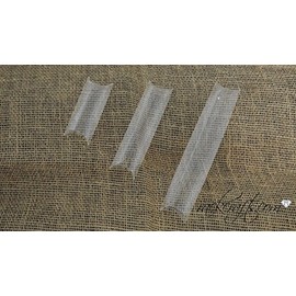 rackcrafts.com PVC Plastic Clear Transparent Party Favor Gift Fun Pillow Box Wedding Baby Shower (L (18.5cm x 4cm))