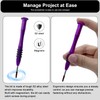 Precision Screwdriver Phillips #0 3mm, S2 Steel Head with Magnetism,