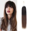 1g/s Micro Loop Human Hair Extensions Pre bonded Real Remy