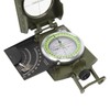 Compass Multifunctional Accurate Waterproof Hand Held Metal Compass for Hiking
