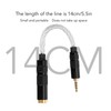 4.4mm to 2.5mm Sound Cable Professional Female To Male Headphone