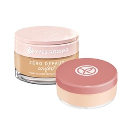 YVES ROCHER- Kit Base de Maquillaje Cero Defectos Cobertura alta + Polvo Traslucido, Unifica, fija el maquillaje y controla el brillo, Para todo tipo 