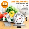 Electric Stove Thermometer Oven Thermometer Stainless Steel Oven Thermometer with