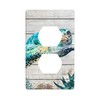 Sea Turtle Outlet Cover Wall Plate Single Duplex Receptacle Cover