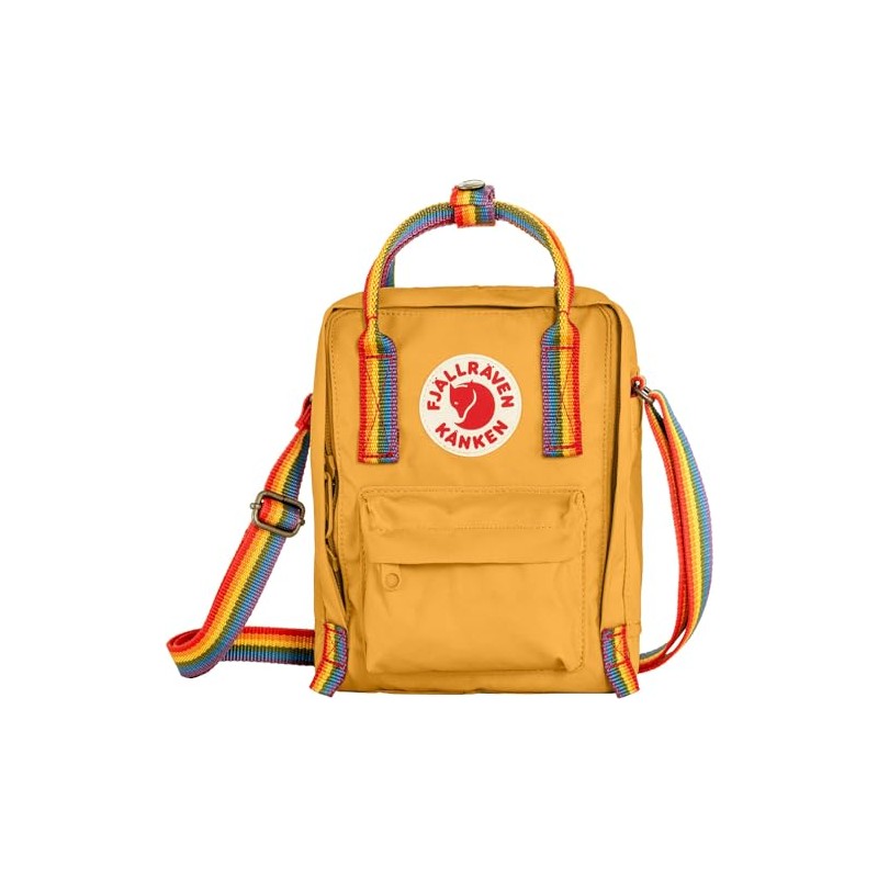 Fjallraven 23623-160-907 Kånken Rainbow Sling Sports backpack Unisex Ochre-Rainbow Pattern