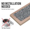 Stair Treads Ultra-Thin with Non Slip Rubber Backing 9”x26”, Gray