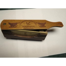 Competition Game Calls Turkey Box Call "Half Moon Lasered" FREE SHIPPING