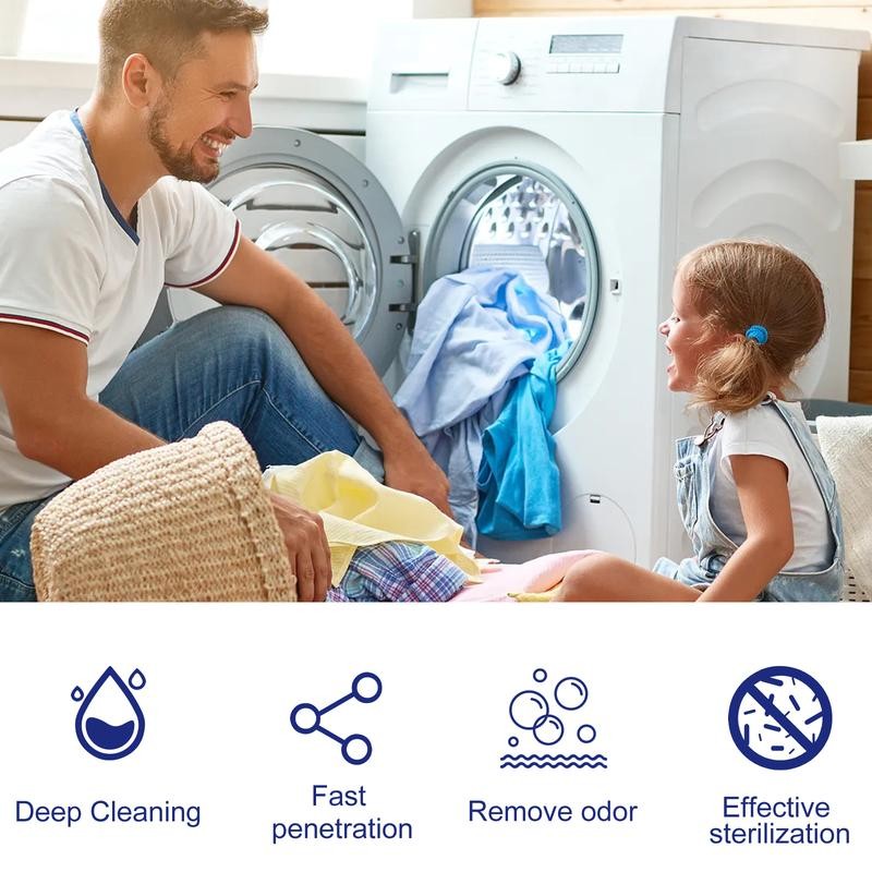 Washing Machine Cleaner Descaler 12/24/36 Pack - Deep Cleaning Tablets