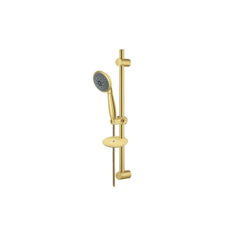 Kingston Brass KX2522SBBPB Shower Scape 5-Function Hand Shower with Slide