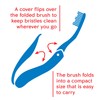 Colgate Travel Voyage Toothbrush, Pack of 12 (Color May Vary)