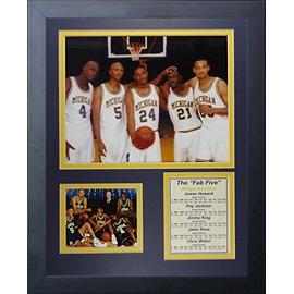 Michigan 'Fab Five' Collage | 12"x15" Framed