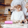 [mase home] Mini Silicone Rolling Pin for Kids Baking (9"