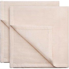 Premium Cheesecloth Grade 100 – 100% Unbleached Cotton Muslin with Overlocked Edges Reusable Strainer for Cooking, Baking, Juicing & Cheese Making (8 Pieces - 20"x20" inches)