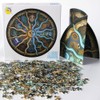 Moruska 500 Piece Puzzles for Adults- Zodiac Constellation Puzzle- Round