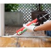 Black BioSeal 100% Silicone Sealant Caulk General Purpose, Waterproof and