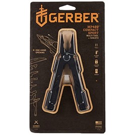 Gerber Gear MP400 Compact Sport Multi-Plier, Black [22-45509]
