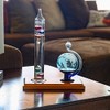 Lily's Home Galileo Thermometer with Etched Glass Globe Barometer, A