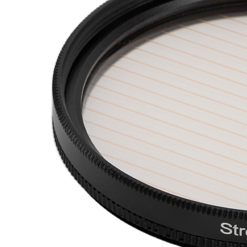Gold Streak Anamorphic Effect Filter UHD Optical Glass Waterproof Scratch