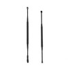 2-Piece Double-Sided Stainless Steel Earwax Removal Ear Pick Set Ear Pick