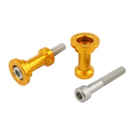 POSH FAITH 004138-04 Motorcycle Supplies Aluminum Touring Hanging Hook M8 Long Gold