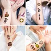 100pcs Pirate-themed Temporary Tattoo Stickers: Turn into a Bold Pirate