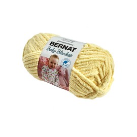 Bernat Yellow Baby Blanket Yarn (03615)