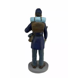 Americana 7" Civil War Union Soldier with Musket & Backpack Resin Figure New
