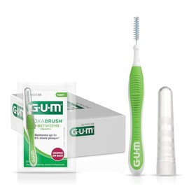 GUM Proxabrush Go-Betweens - Cepillos interdentales apretados, artículo 872 muestras profesionales, 36 unidades