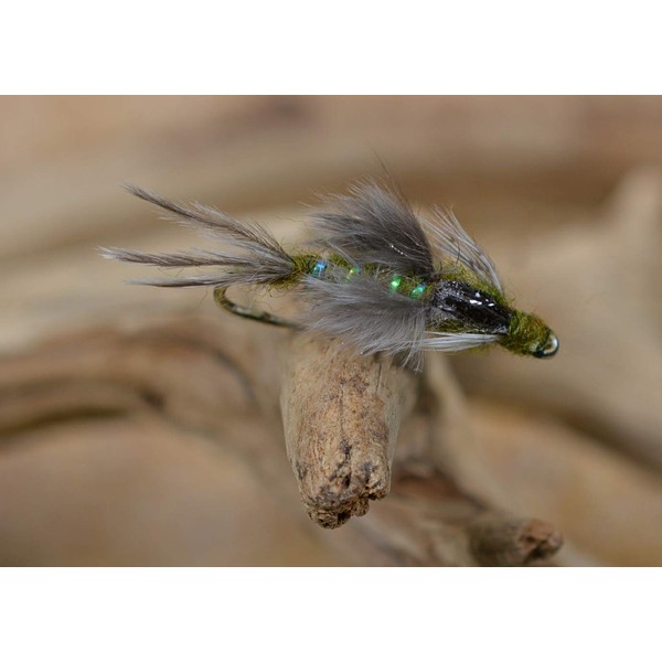 Region Fishing Callibaetis Poxyback Nymph Flies Tied on Mustad Signature