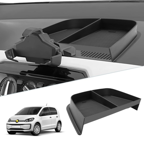 SKTU Centre Armrest Organiser Compatible with V*W UP GTI Seαt
