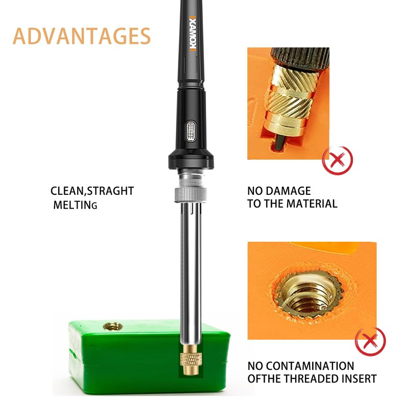 6-Piece Soldering Iron Melting Aid Set, Universal Soldering Iron Tips