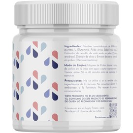 Pre‑Workout NEREA con Creatina Monohidratada – Sabor Frutos Rojos, 30 Servicios
