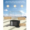 8" Roof Whirlybird Turbine Vent Adapter for Shipping Containers –
