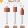 Sanding Bits for Dremel Rotary Tool, 42 Pcs Aluminium Oxide