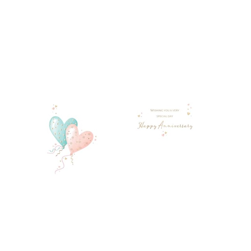 Piccadilly Greetings Anniversary Card, On Your Anniversary With Love -