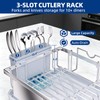 Godboat Dish Drying Rack -304 Stainless Steel Dish Rack for