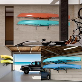 FitiRoker Heavy-Duty Kayak Wall Rack, 200 lb Per Level, 2-4 Tier