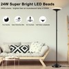 BoostArea Torchiere Floor Lamp, 30W Super Bright LED Standing Lamp,