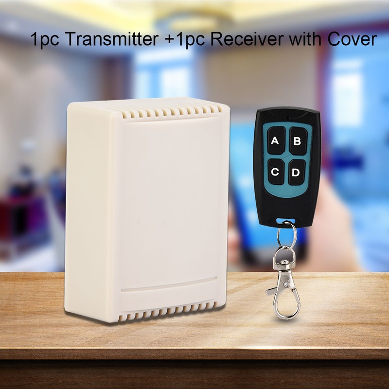 12V 433MHz Wireless Remote Control Switch Relay Receiver RF Transmitter