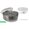NutriChef Electric Countertop Food Dehydrator - Multi-Tier High-Heat Circulation Professional
