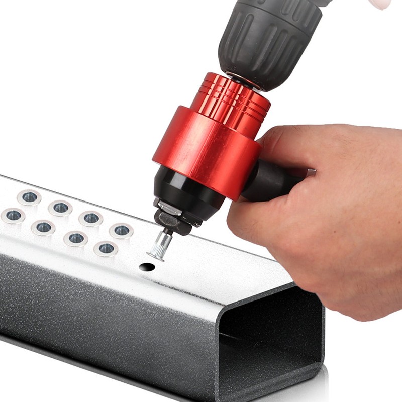 Rivet Nut Drill Adapter Clutched Metal Manual and Electric Rivet