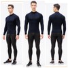 Tesuwel Mens Thermal Shirts Long Sleeve 1/4 Zip Cycling Ski