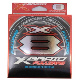 X-Braid Full Drag X8 Hanger Pack, 984.4 ft (300 m), No. 6, 100 lbs, Orchid White