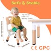 FUNLIO Adjustable Kids Chair (2pcs), 3 Level Height Adjustable Toddler