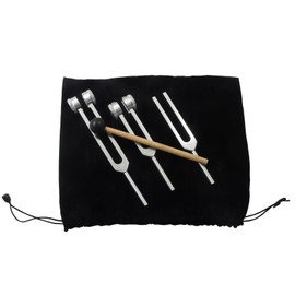 3 Pack Tuning Fork Set (128Hz, 256Hz, 512Hz)