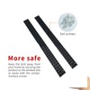 10pcs Plastic Bird Spikes High Flexibility Anti Thief Security Fence