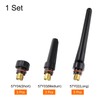 sourcing map 11pcs TIG Back Cap 57Y02 57Y03 57Y04 Fit